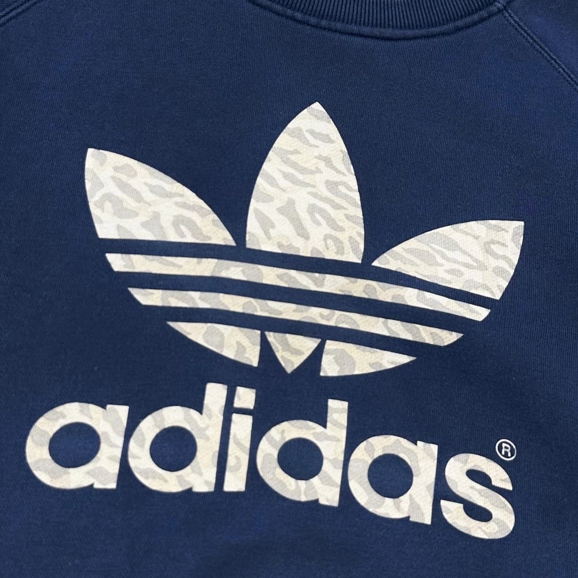 아디다스 트레포일 호피 네이비 맨투맨 (L) 상품이미지3
