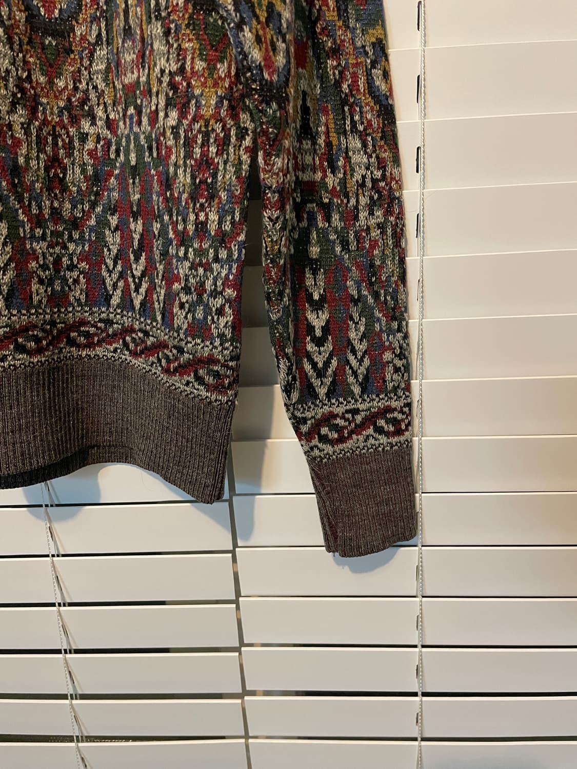 미쏘니 에스닉 패턴 니트 상품이미지6