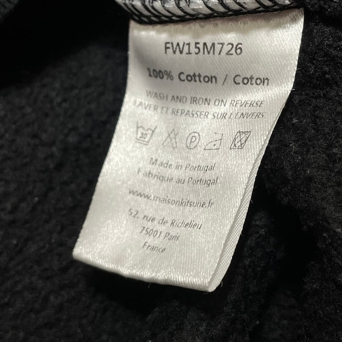 [S] 메종키츠네 폭스 자수 맨투맨 상품이미지4