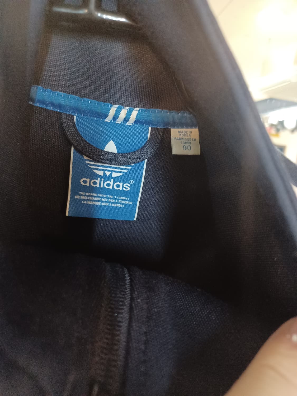 아디다스 유로파 트랙탑 져지 네이비 90 상품이미지3