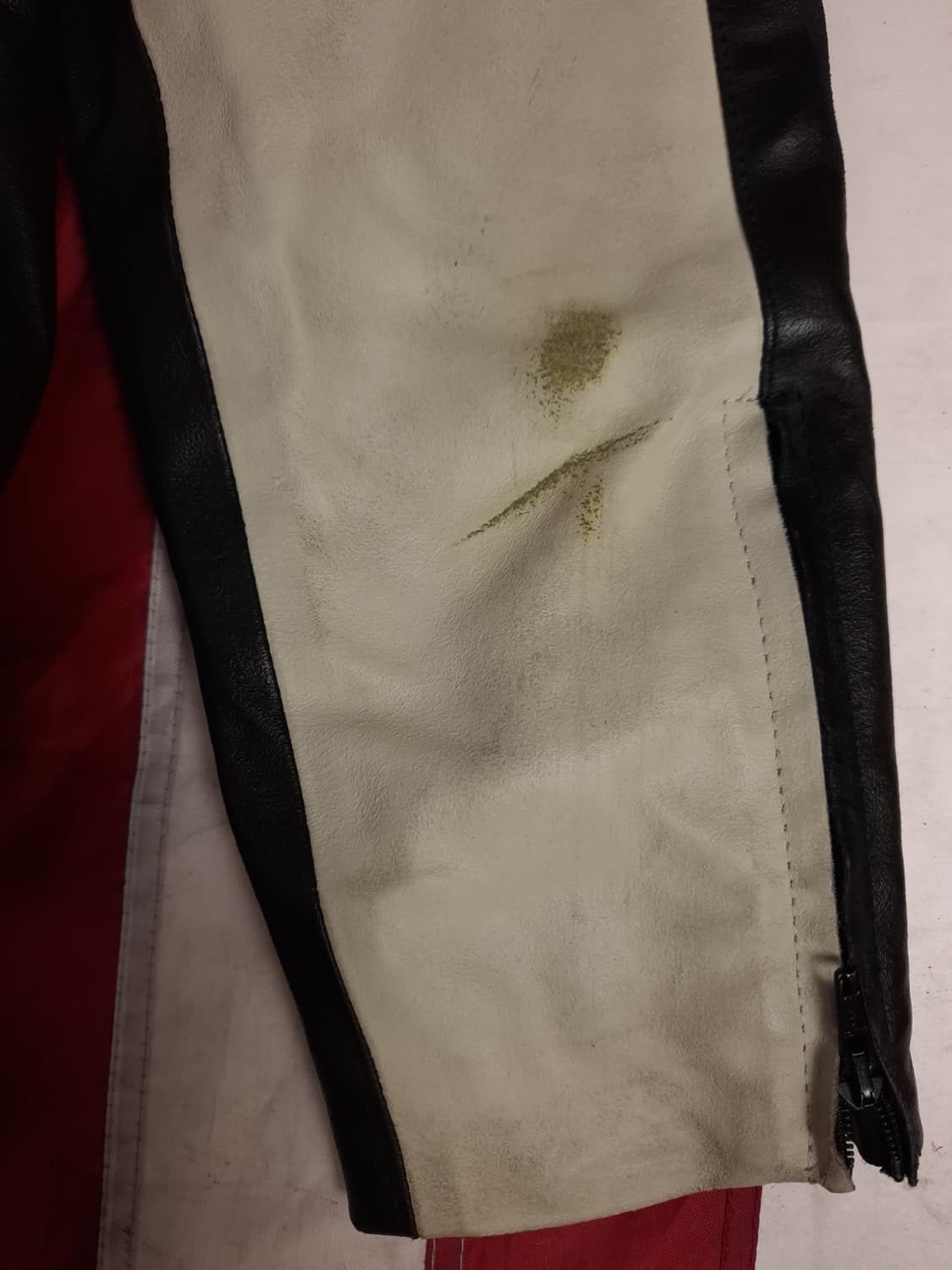 오리지날 리얼레더 두카티 보르고 파니갈레 레이싱 자켓 상품이미지8