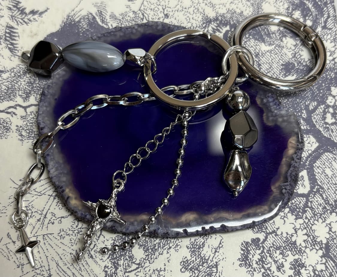 핸드메이드 Silver Stone 키링 004 상품이미지3