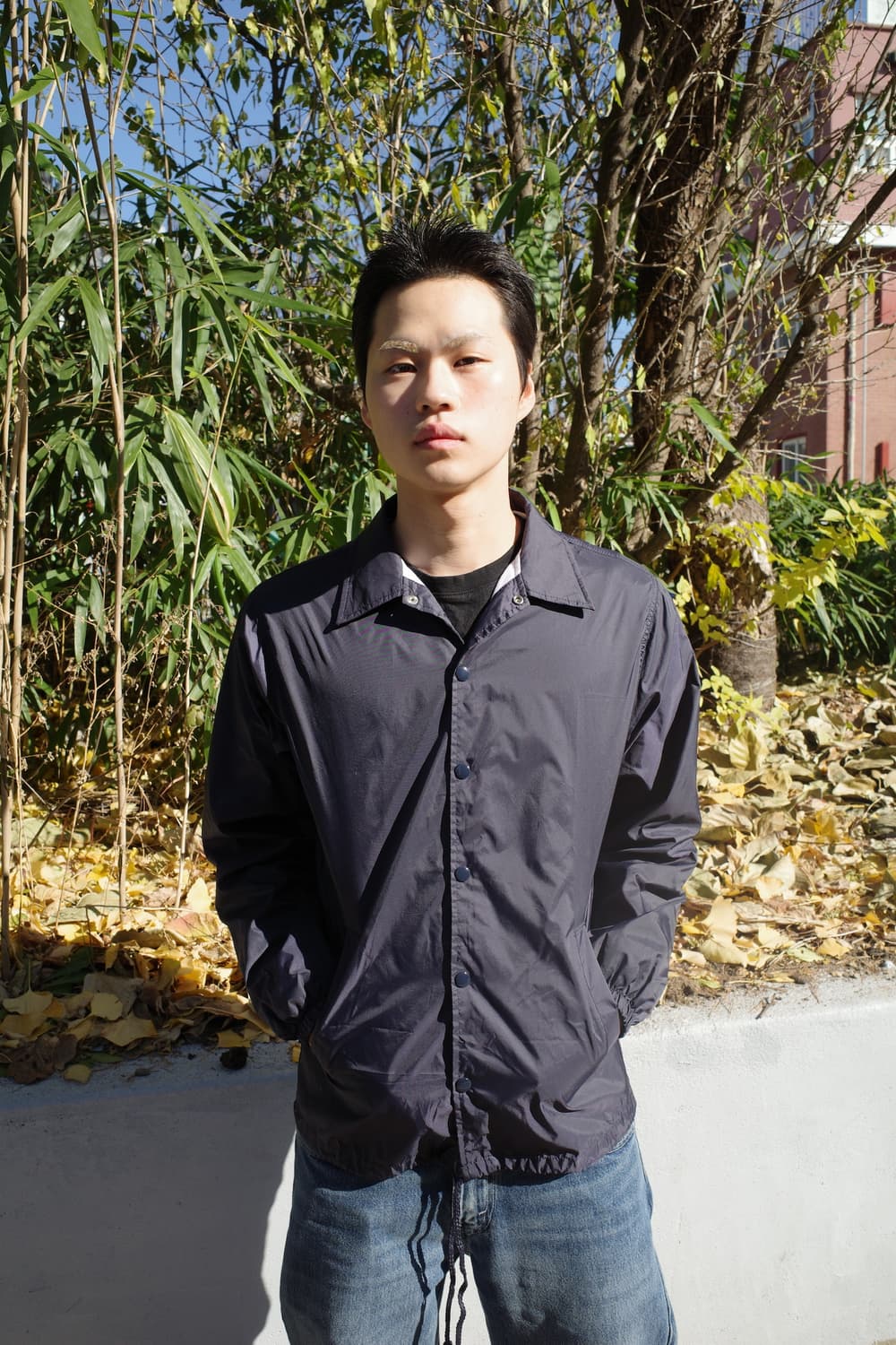 CDG Nylon Coach Jacket 상품이미지2