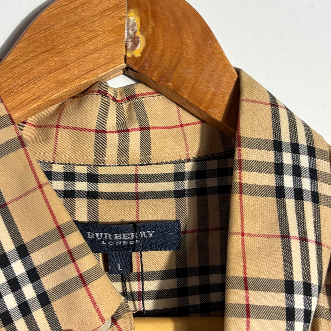 버버리 빈티지 노바 체크 셔츠 (무료배송) 상품이미지2