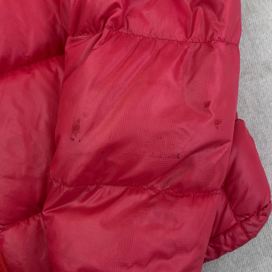 W 100 노스페이스 핑크 눕시700 패딩 상품이미지7