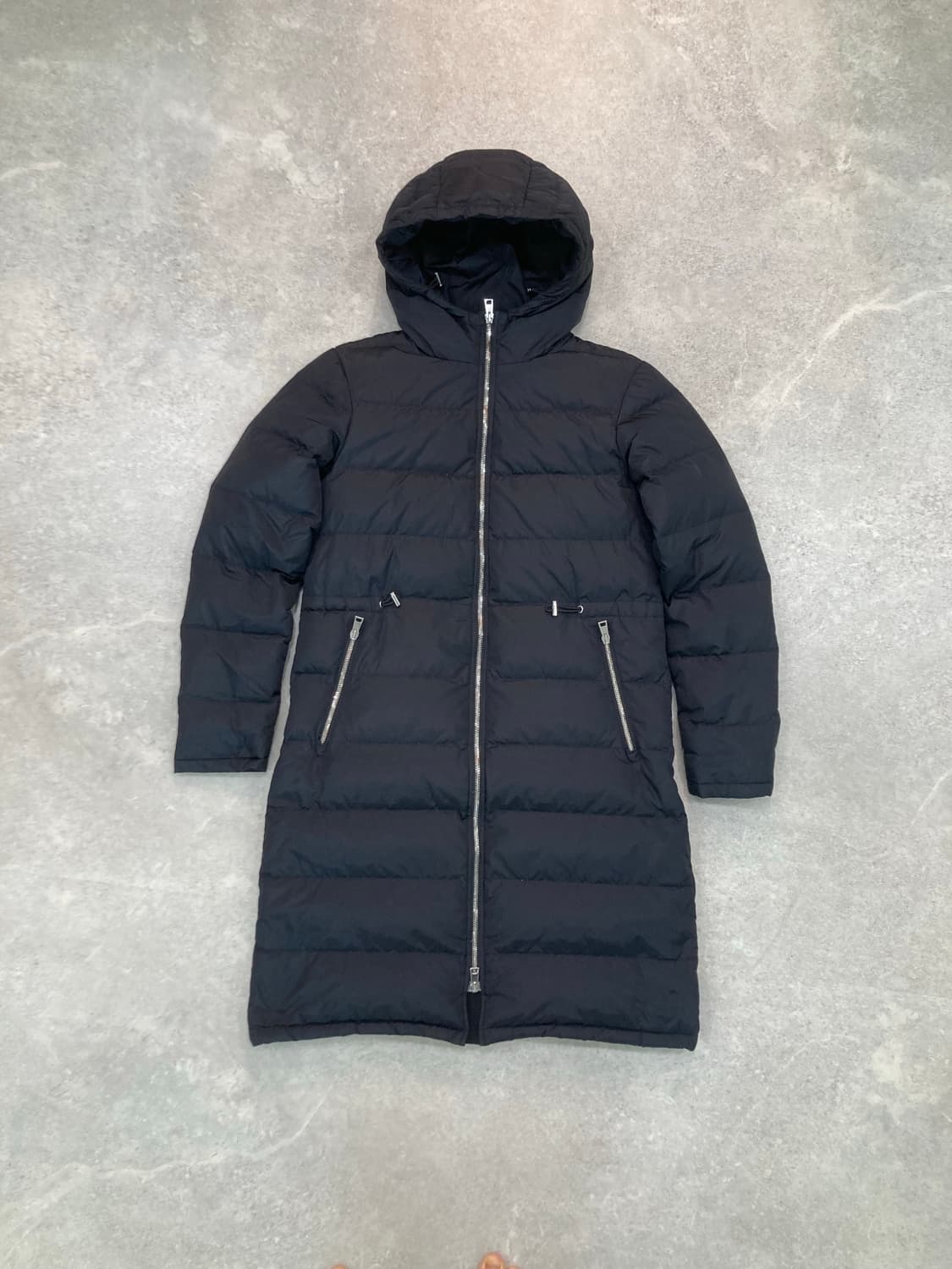 (S) 띠어리 롱패딩 블랙 상품이미지3