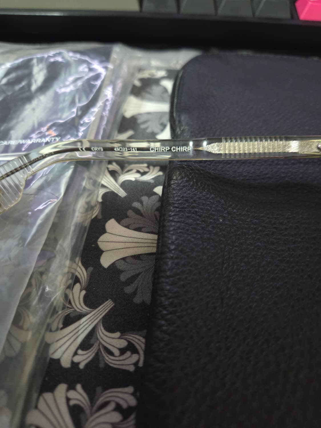 크롬하츠 처프처프 클리어실버 안경테 상품이미지4