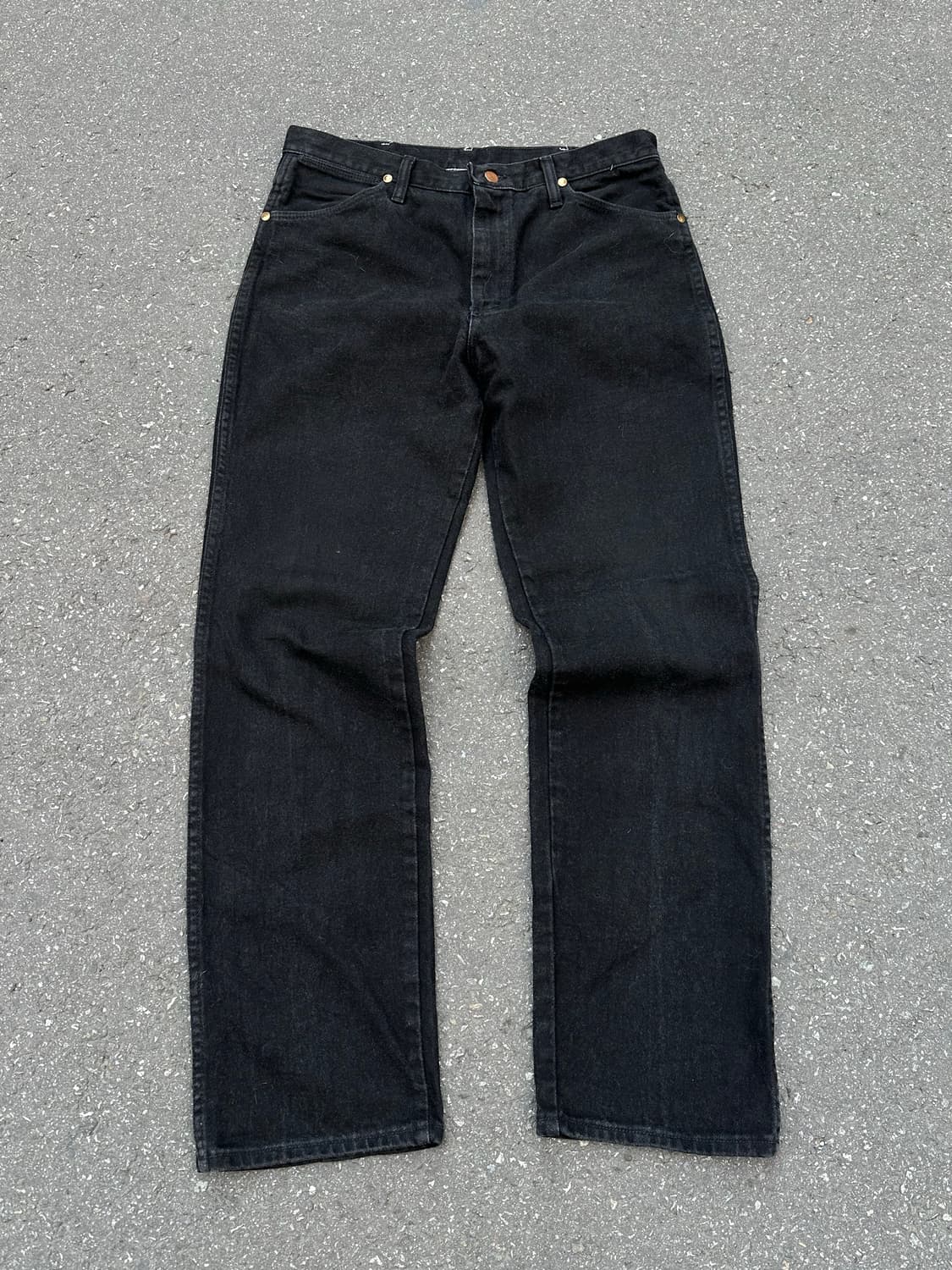 [랭글러] •Wrangler 936wbk Black Pants 상품이미지1