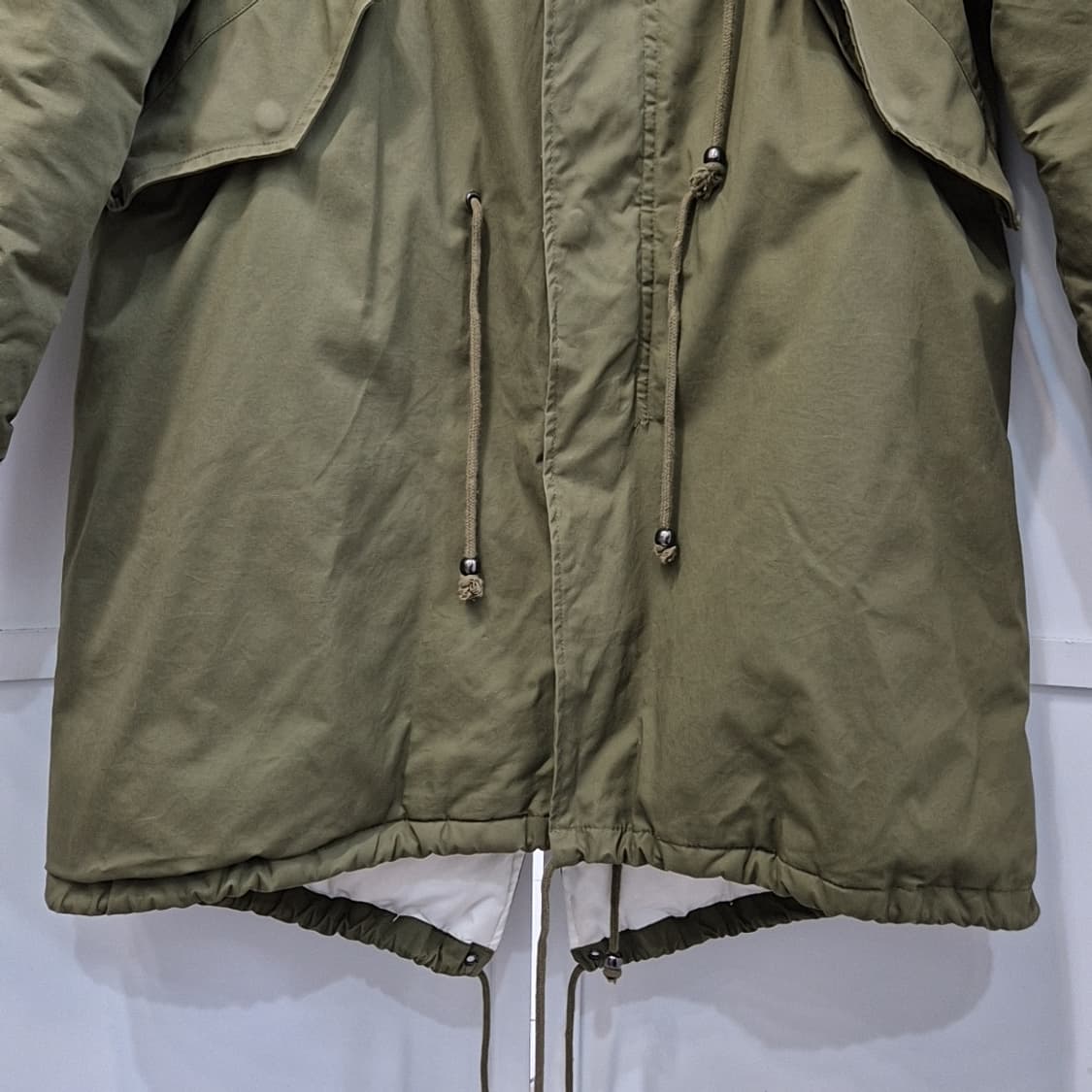 에비뉴서울 폭스퍼 오리털  야상패딩 상품이미지3