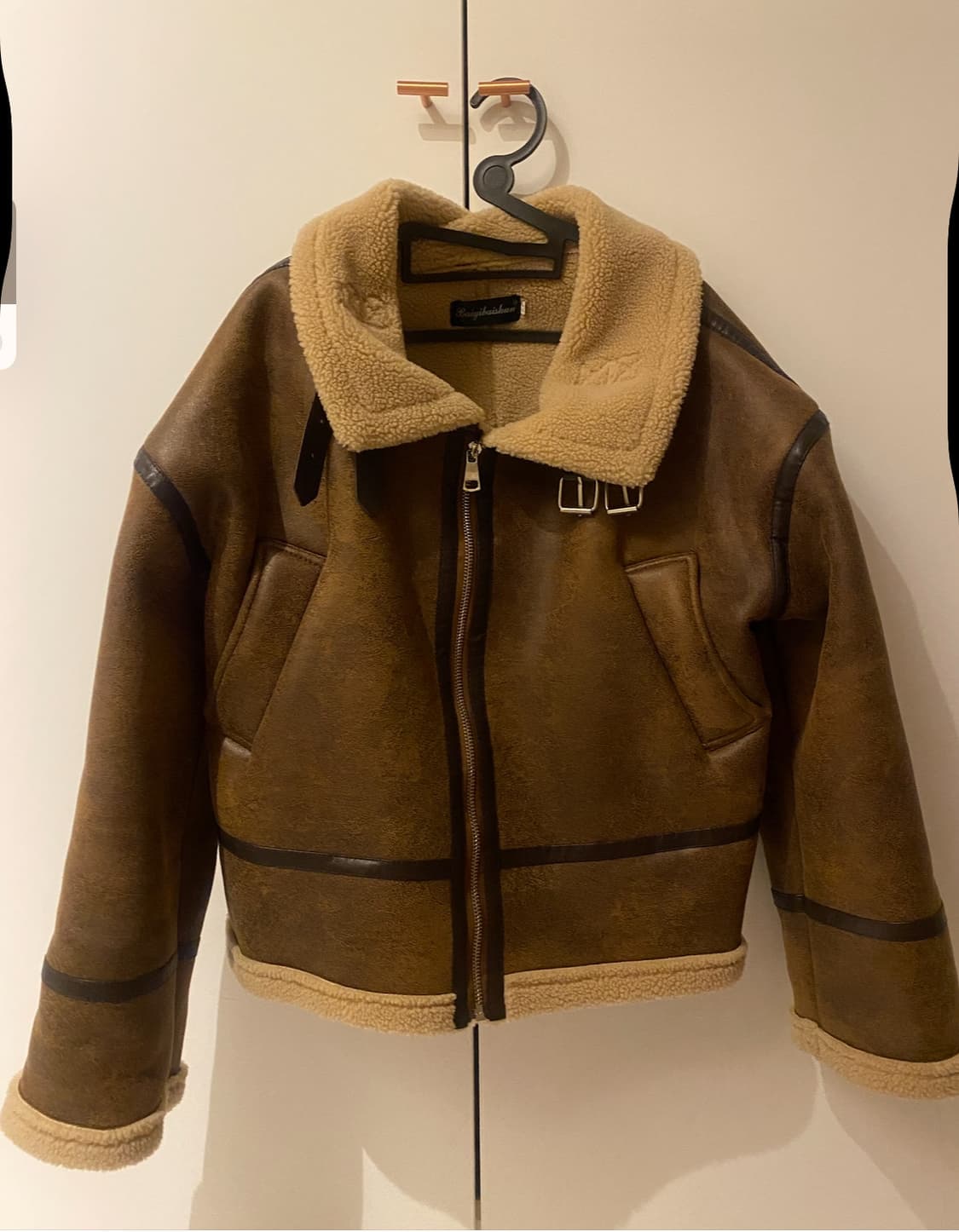 브라운 무스탕 상품이미지1