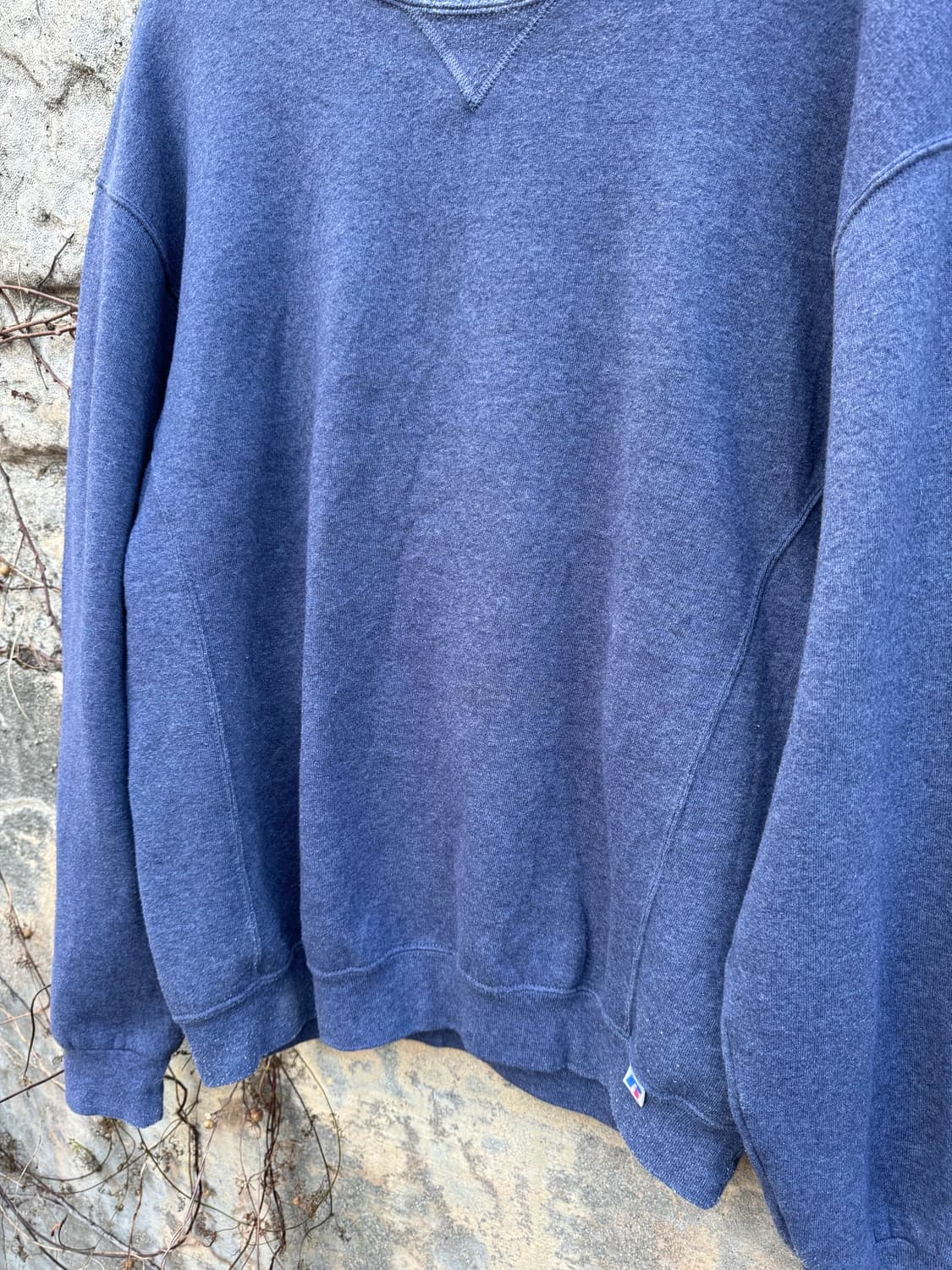 00s 러셀 애슬레틱 빈티지 리버스위브 배기 플레인 스웻 셔츠 맨투맨 상품이미지3