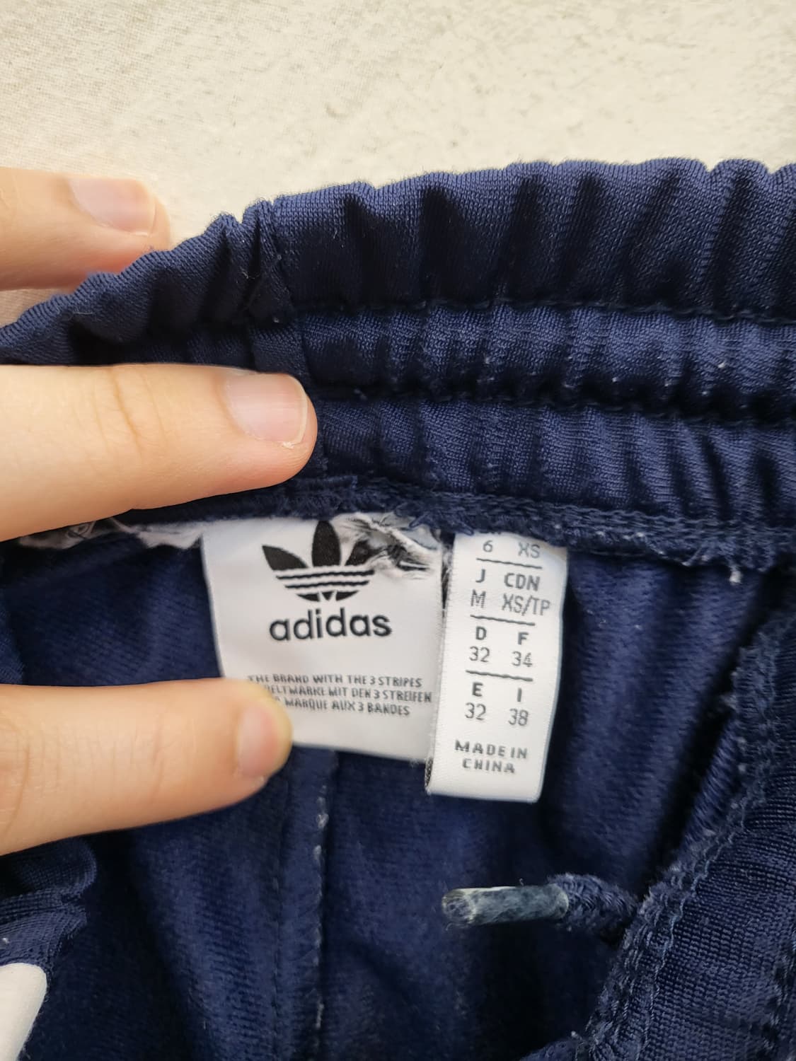 아디다스 아디브레이크 트랙 팬츠 네이비 상품이미지4