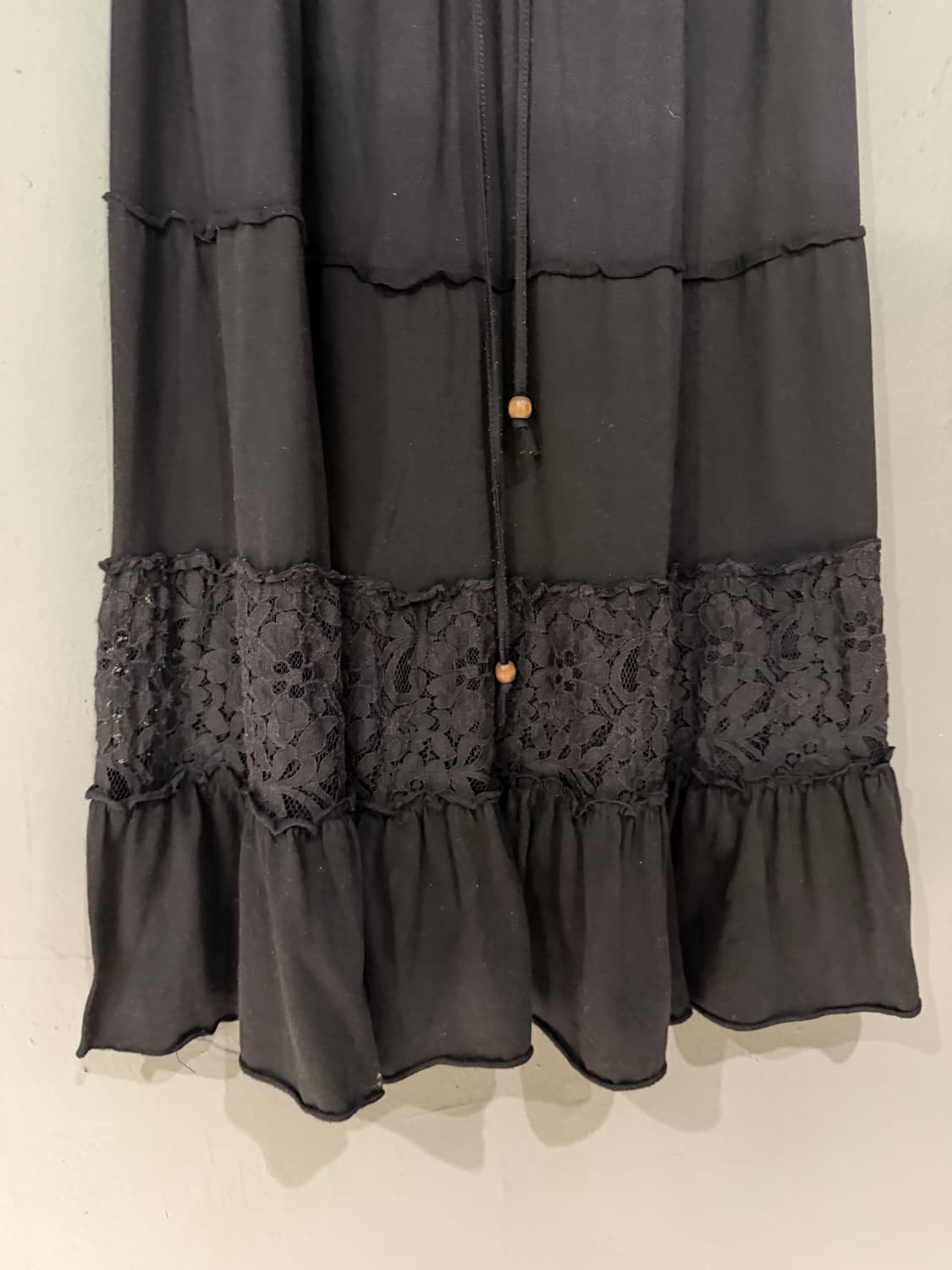 can-can frill detail long skirt 상품이미지6