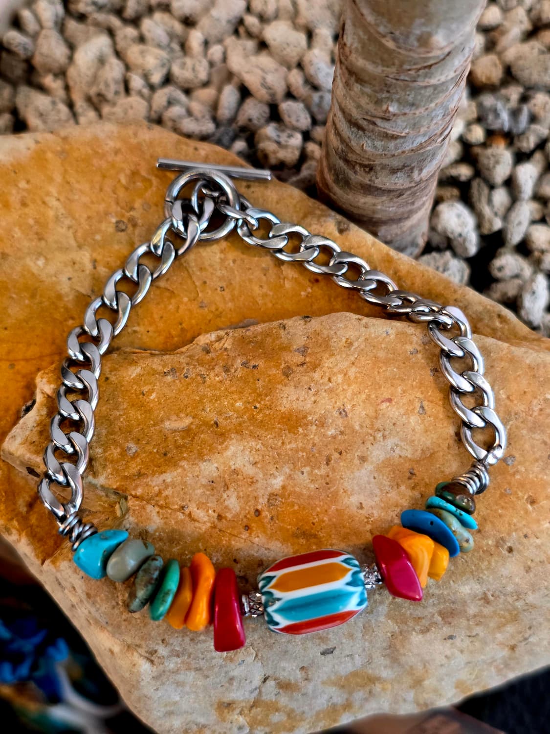 “Desert Flow”써지컬 과 자연의 조화 bracelet 상품이미지5