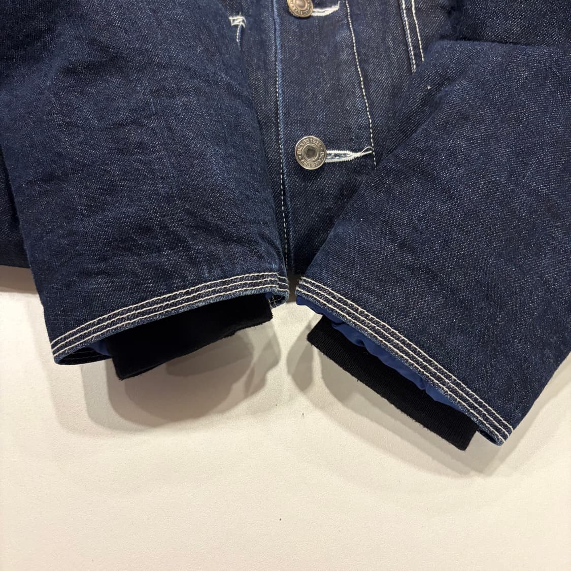 [M] 디키즈 x 아웃도어 프로덕트 데님 워크 자켓 블루 B651 상품이미지6