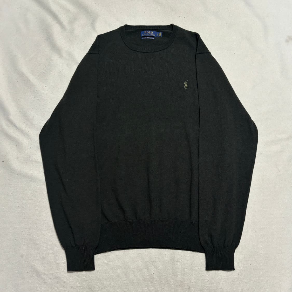 L 폴로랄프로렌 그린 포니 카키 울 니트 상품이미지2