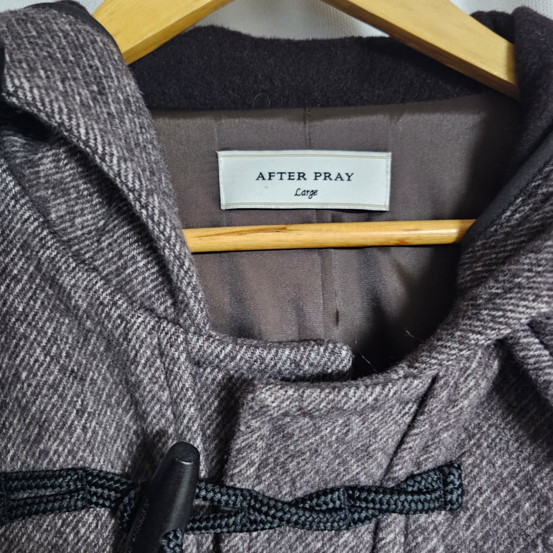 [L] 애프터프레이 새이건 더플코트 상품이미지5