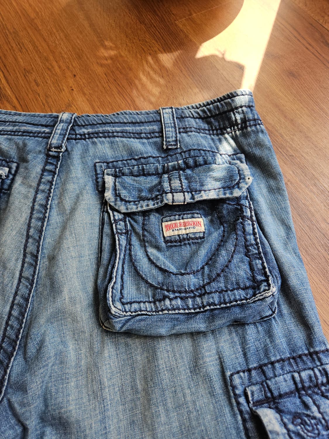 트루릴리젼 버뮤다 카고 데님 팬츠 상품이미지4