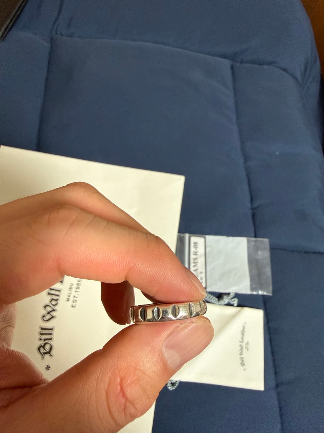 Bill wall leather 반지 7 사이즈 상품이미지3