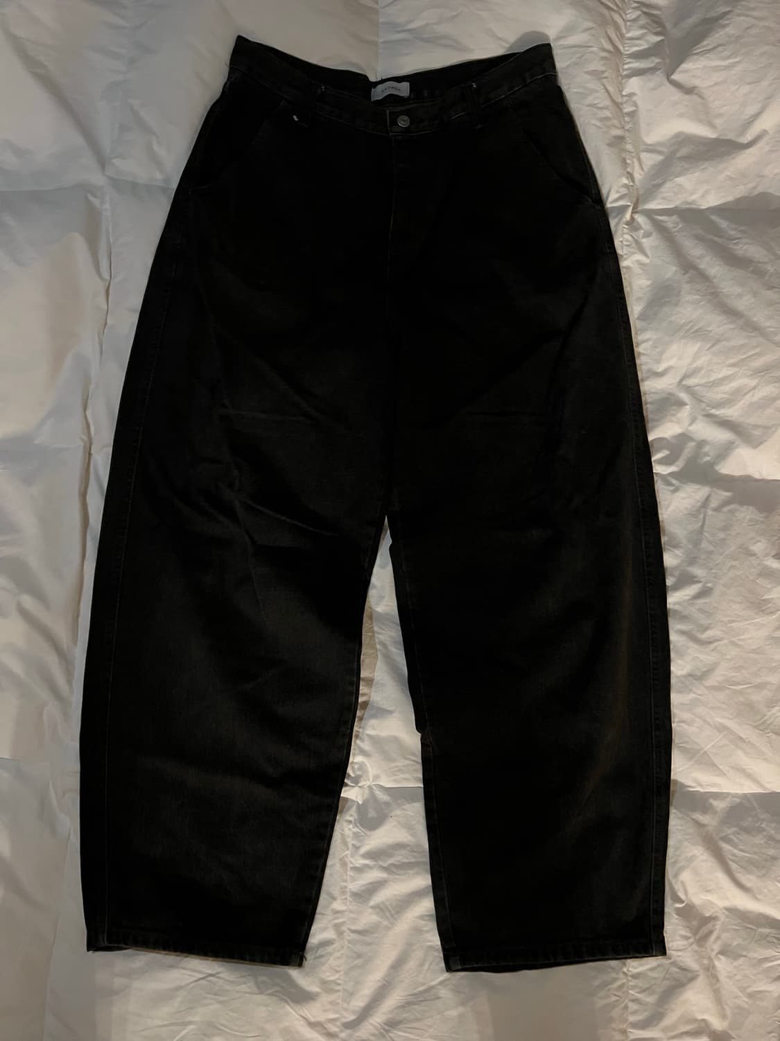 서번트 백프란팅 와이트 데님 팬츠 상품이미지2