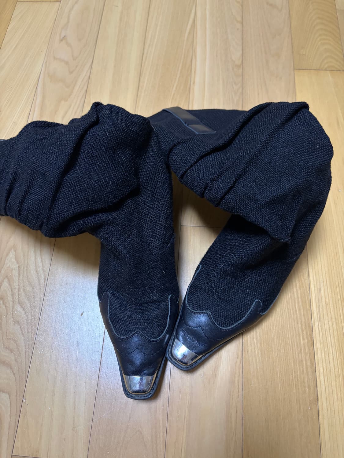 마뗑킴 린넨 웨스턴부츠 상품이미지2