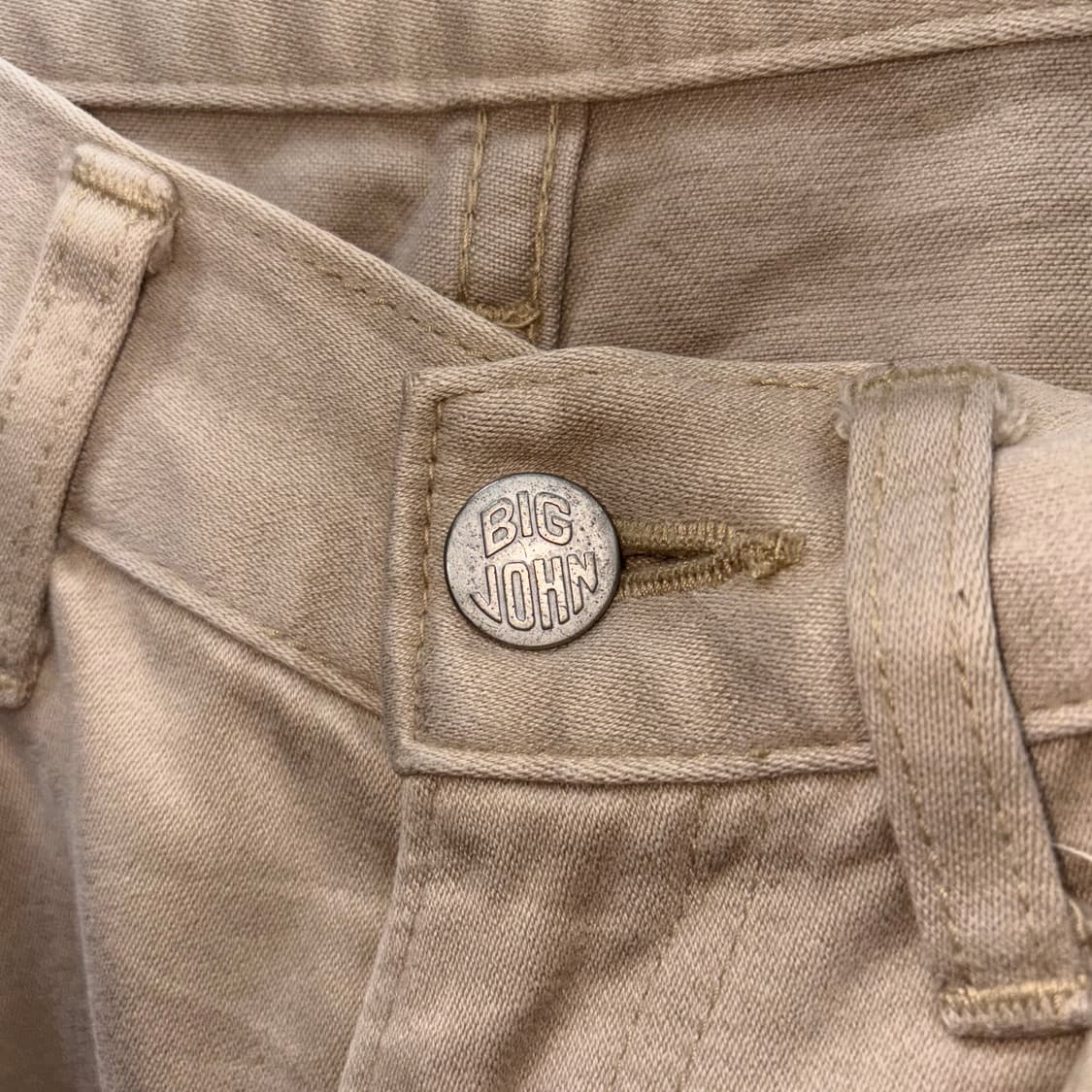 (31) BIG JOHN 빅존 베이지 치노 팬츠 made in JAPAN 상품이미지5