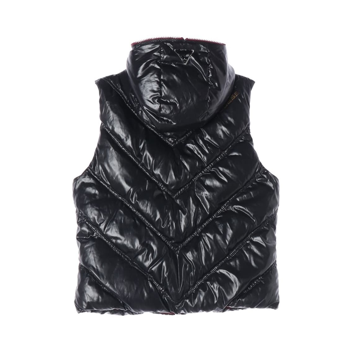 GUESS 유광 패딩 조끼 S 상품이미지2