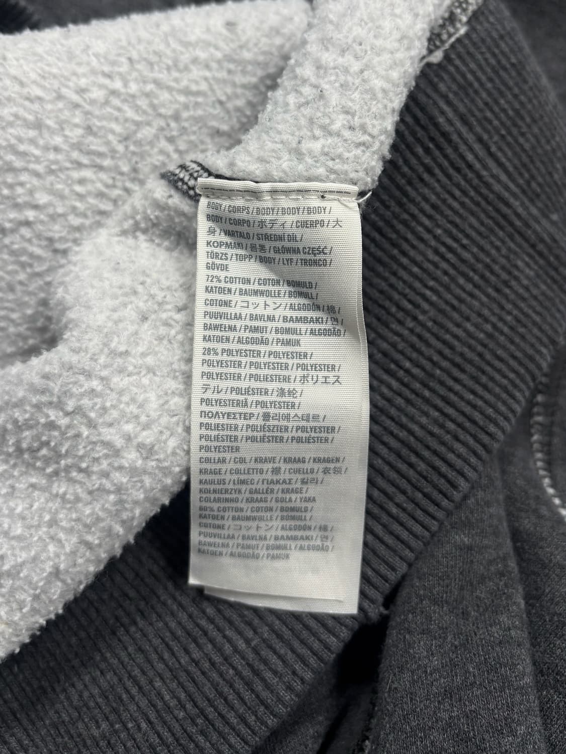 아베크롬비 그레이 하이넥 스웻셔츠 상품이미지7