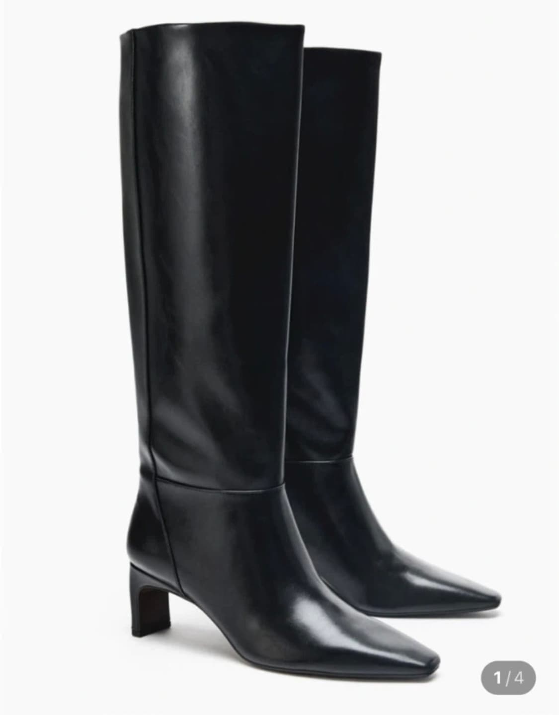 자라 가죽부츠(새것) 상품이미지3