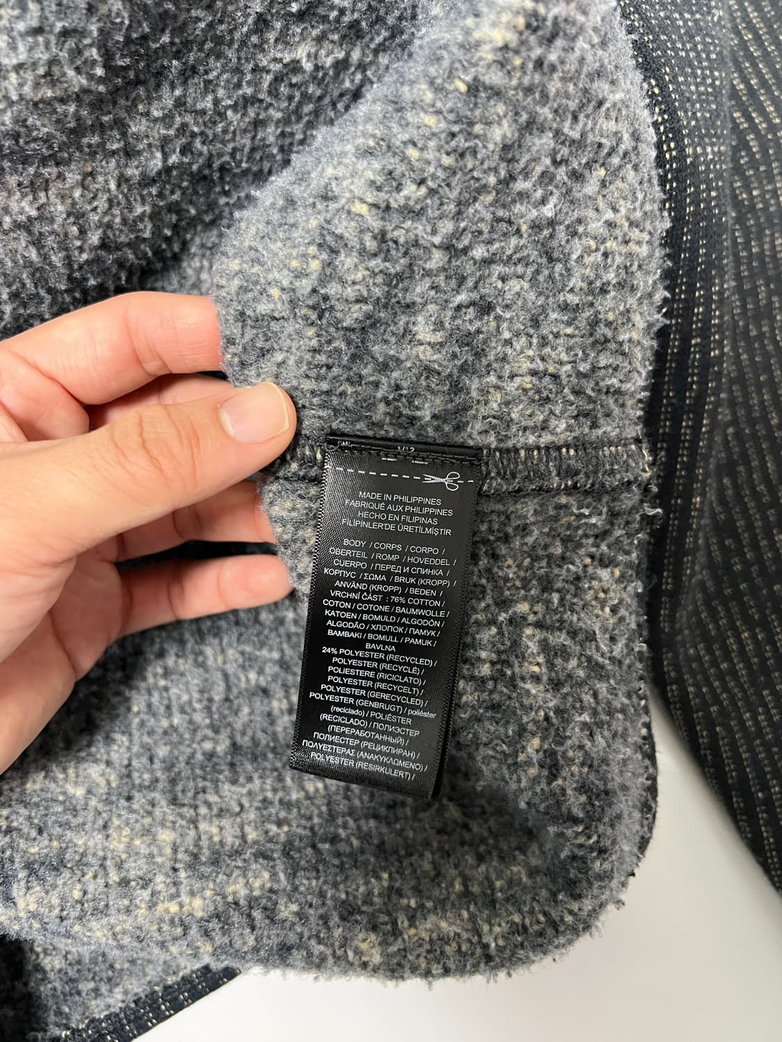 택포38) RRL 더블알엘 브라운스비치 플리스 자카드 셔츠 자켓 M 상품이미지6