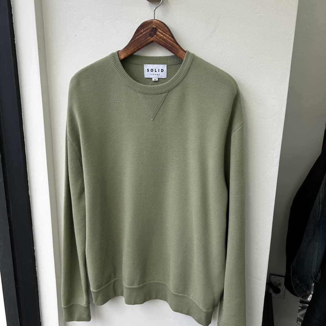 15842 - 솔리드 옴므 카키 니트 상품이미지2