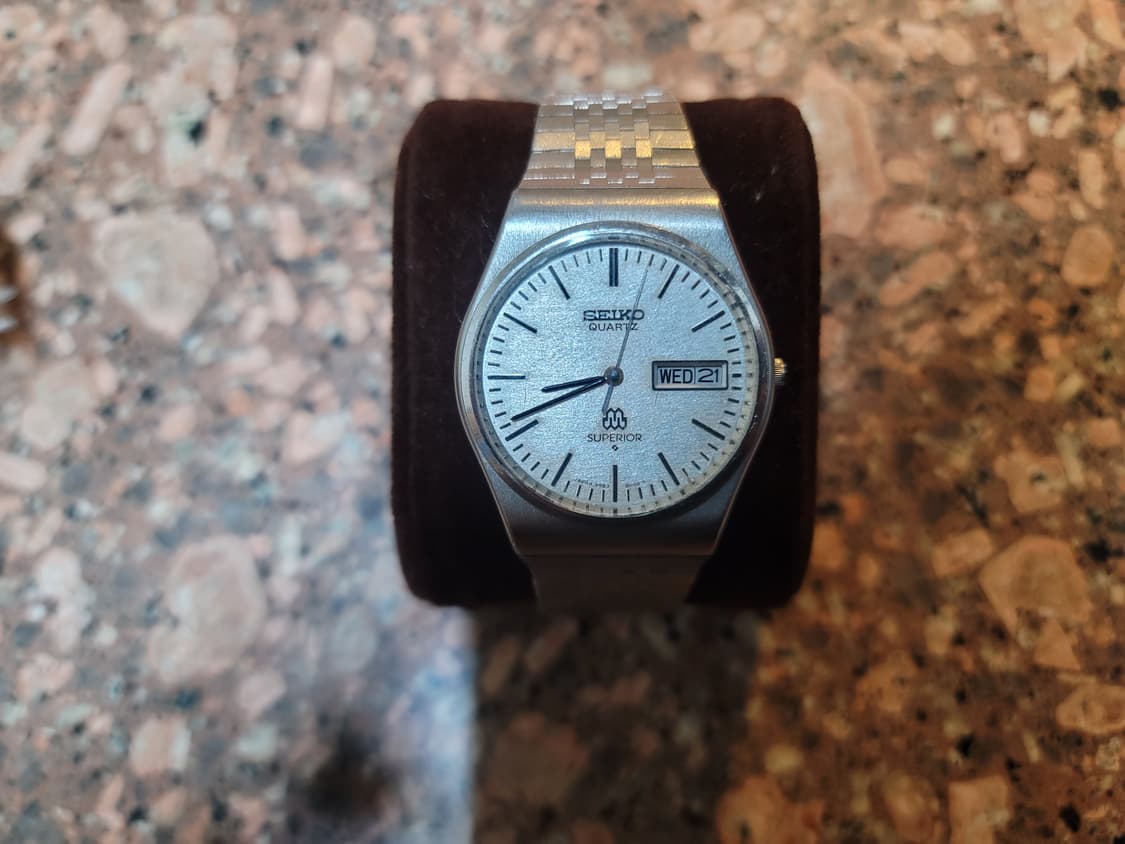 70s 세이코 하이엔드 쿼츠 슈페리어 최상위 시계 상품이미지1