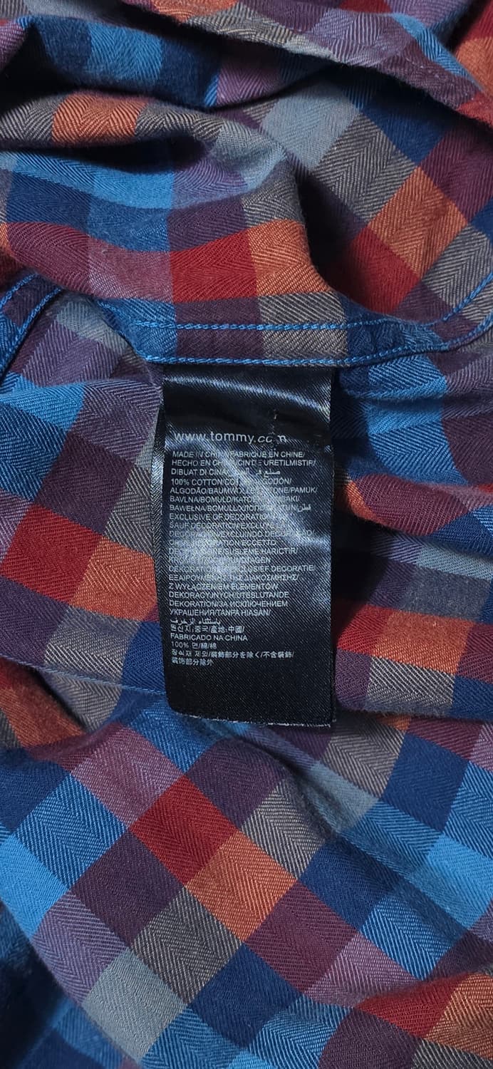 타미힐피거 남성 체크 셔츠 S 상품이미지4
