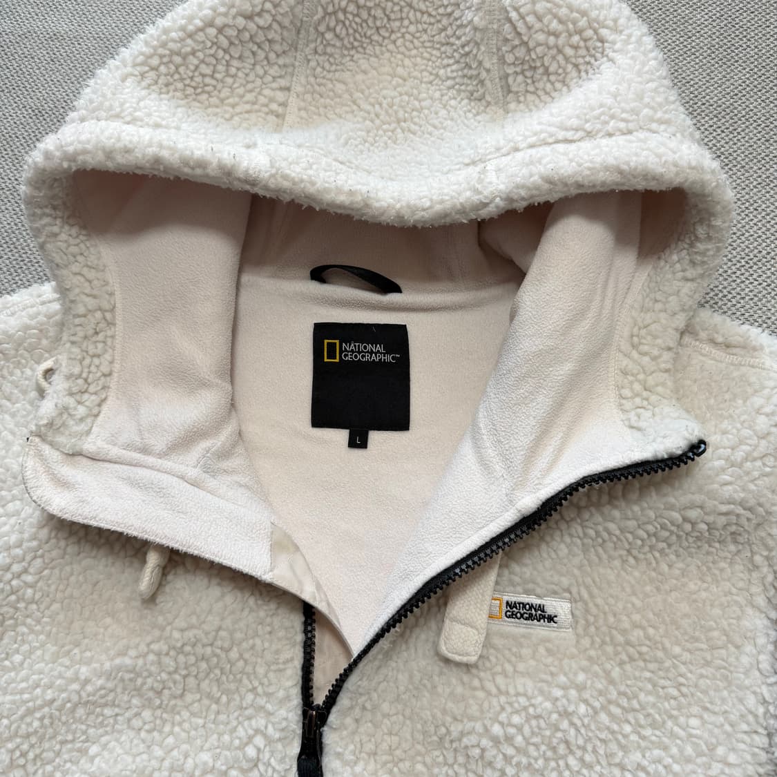 내셔널지오그래픽 플리스 후드집업 상품이미지2