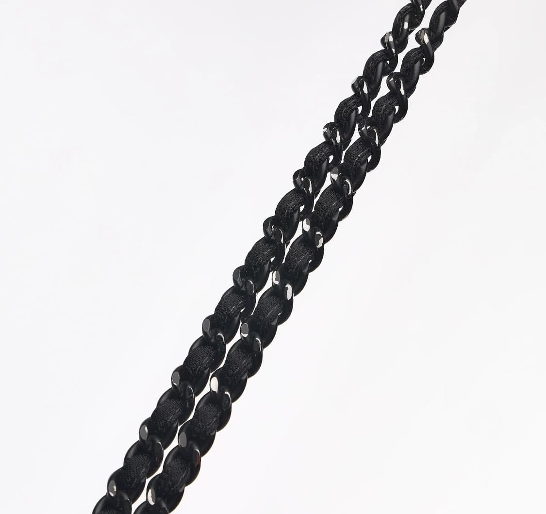 [A급] 샤넬 뉴 트레블 초코바 바게트백 블랙 판매합니다!!! 상품이미지9