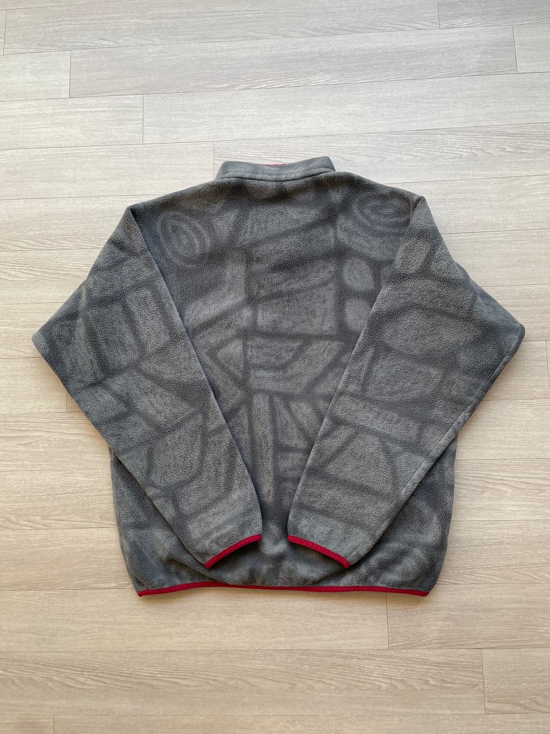 파타고니아 신칠라 아즈텍 그레이 레드 플리스 빈티지 patagonia 상품이미지2