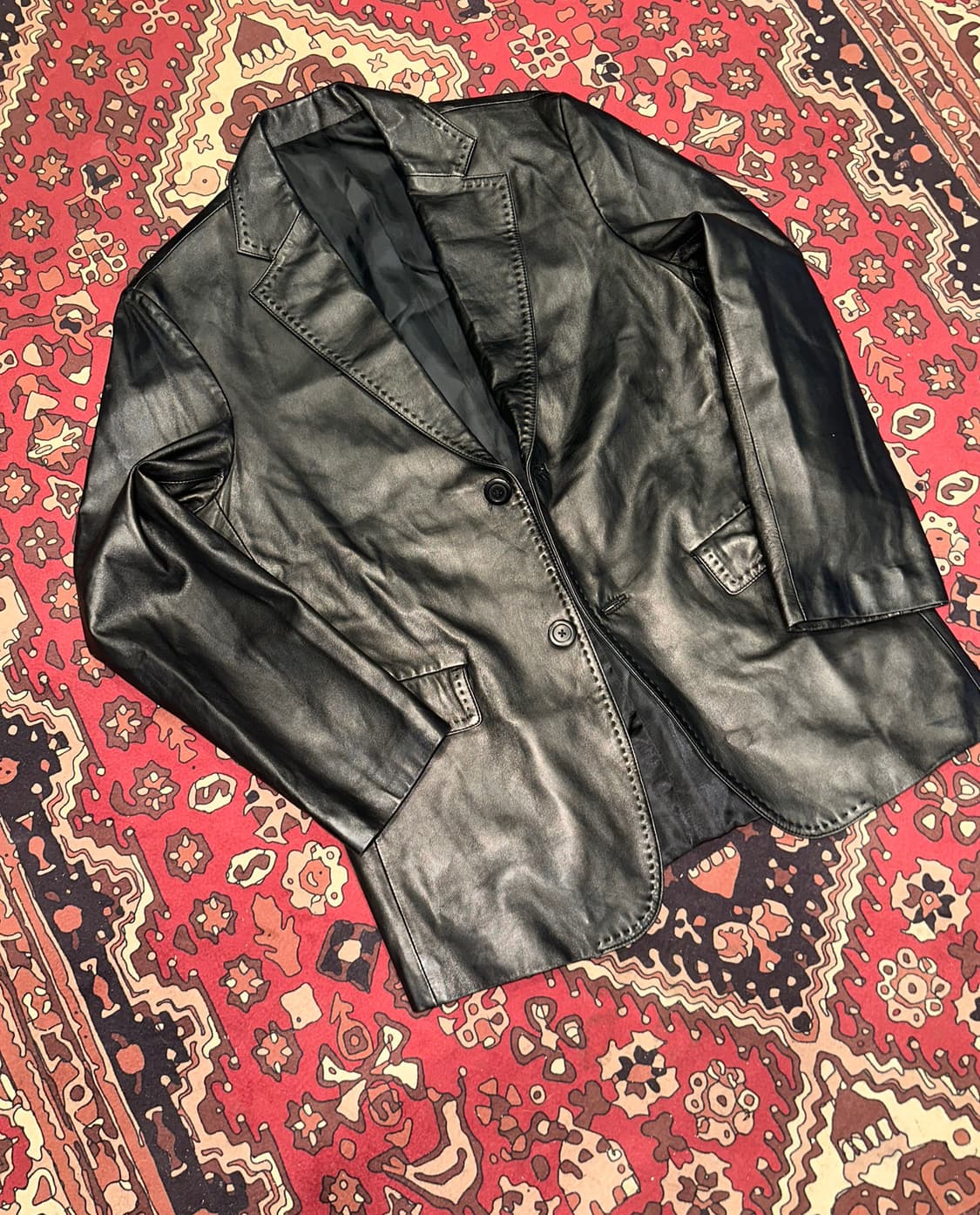 ( L ) 가죽마이 가죽자켓 레더자켓 양가죽자켓 가죽블레이저 가죽블리이져 상품이미지2