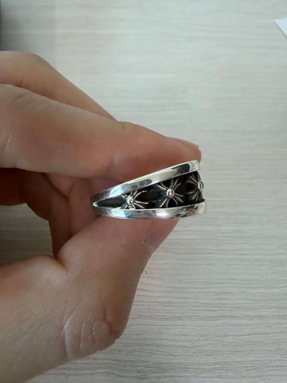 [19호] 크롬하츠 CH플러스V밴드링 상품이미지3