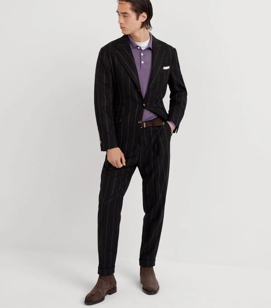 브루넬로 쿠치넬리 / 신상 카라 니트 / 50 (105사이즈) 새상품 상품이미지4