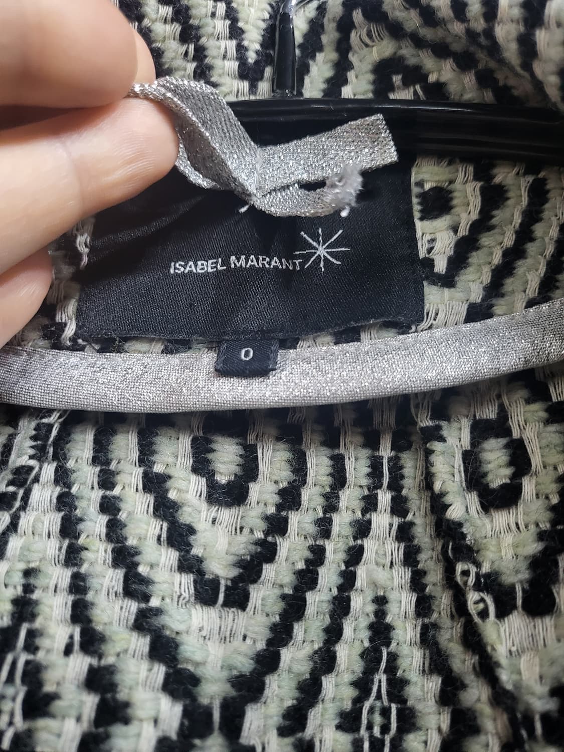 이자벨마랑 트위드 9부 패턴자켓 상품이미지7