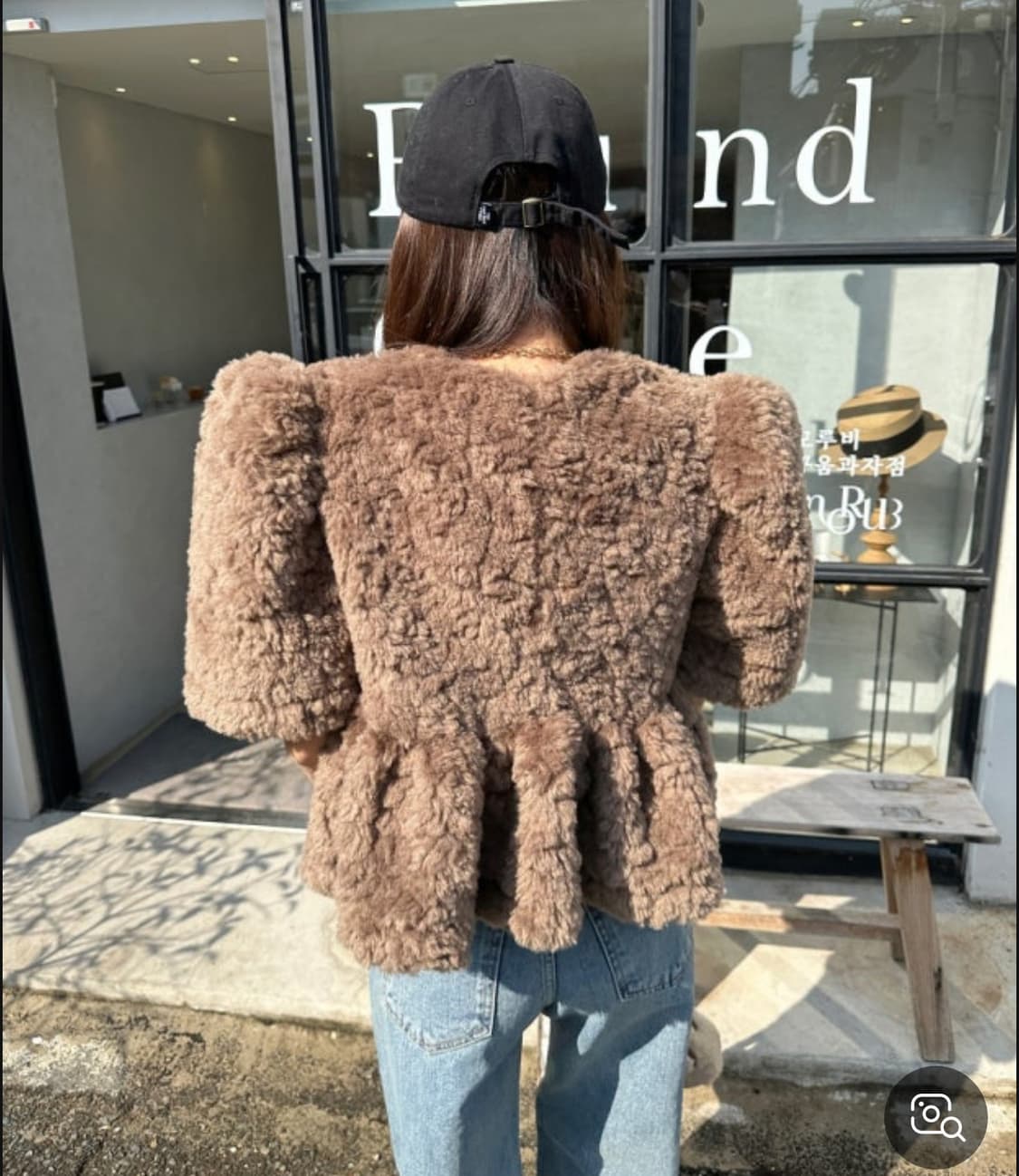 드노리타 시어링 러플 퍼프 블라우스 상품이미지2