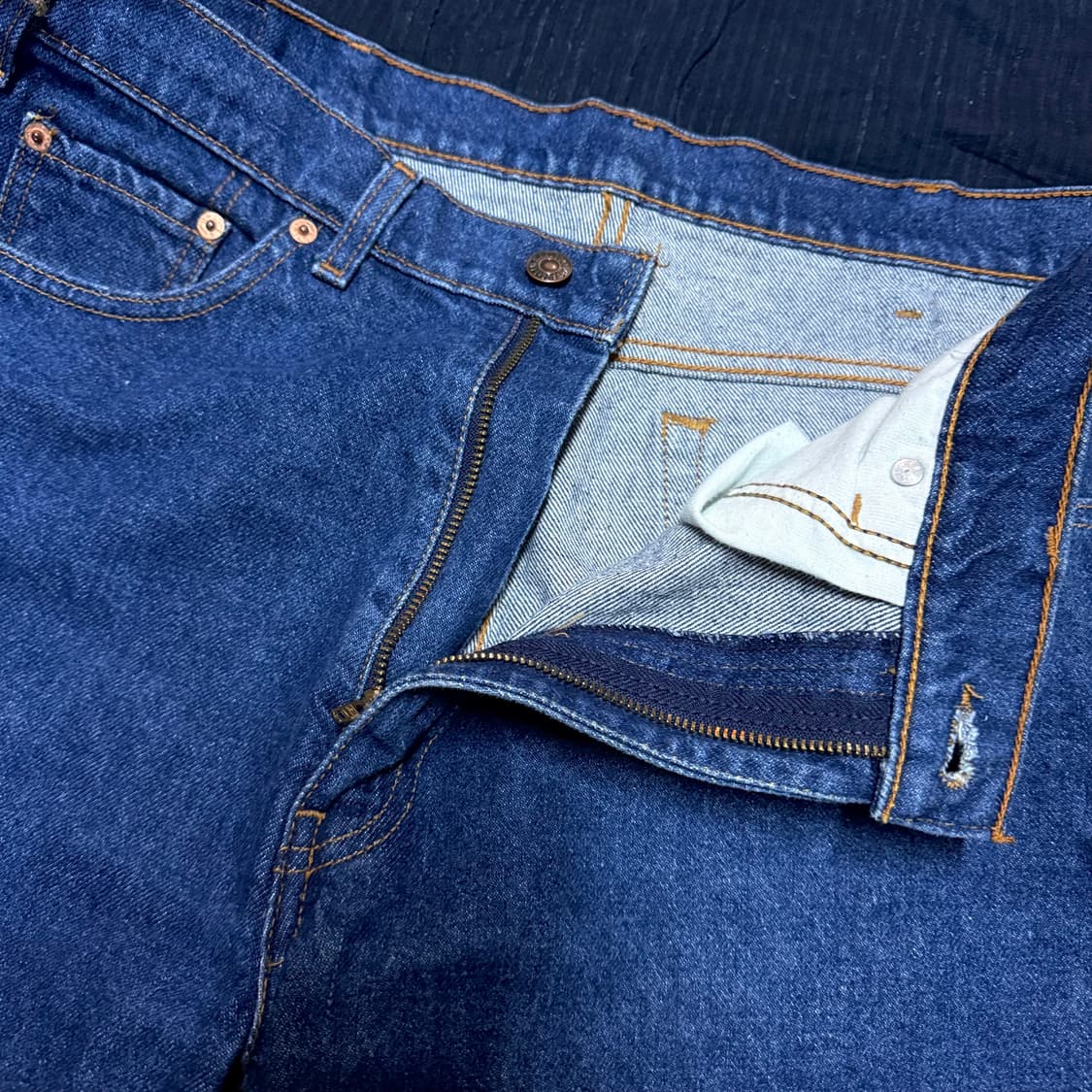 90‘s 리바이스 515-0217 레귤러핏 데님 팬츠 36 상품이미지2