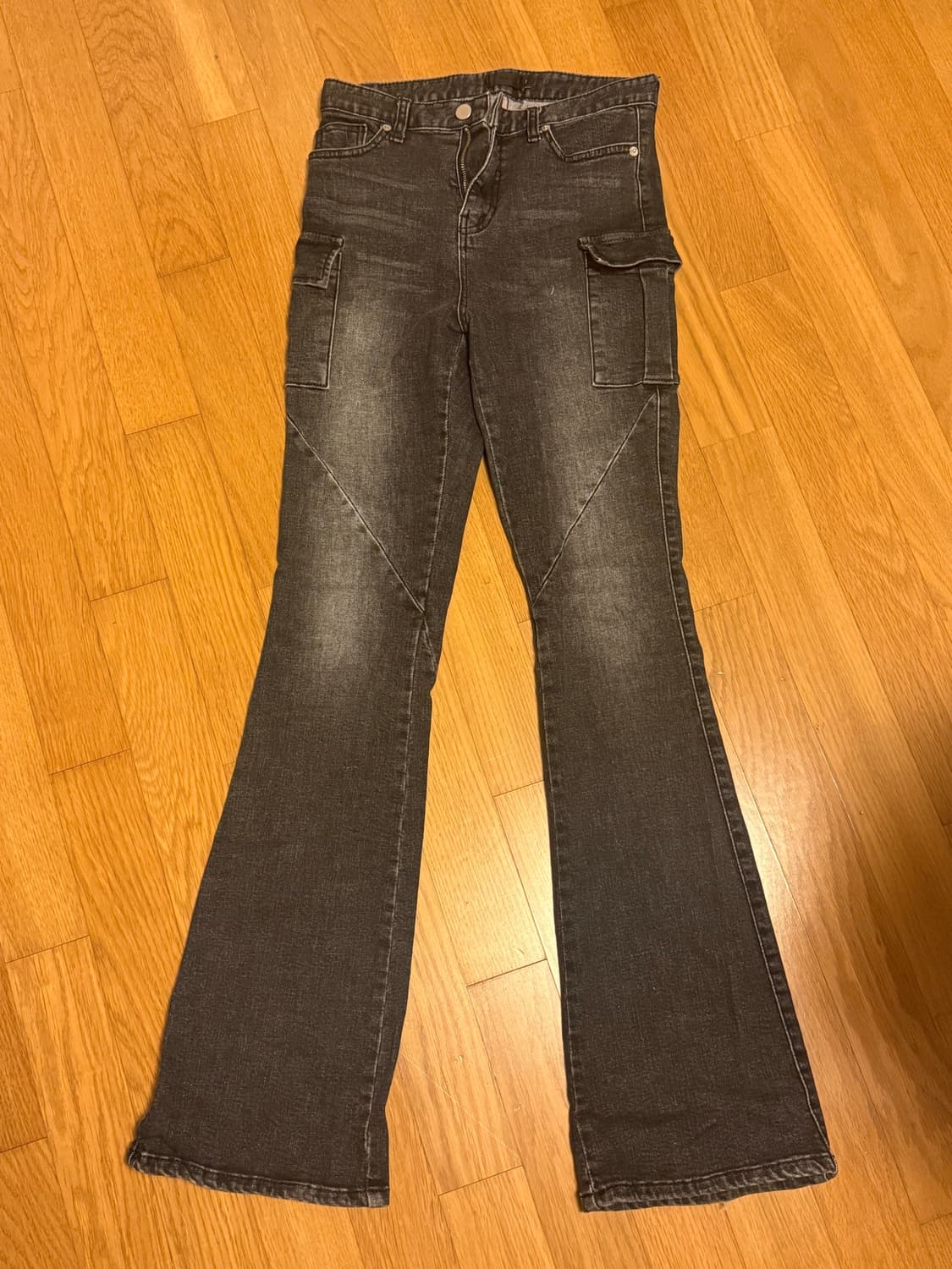 오도어 데님 카고 부츠컷 상품이미지2