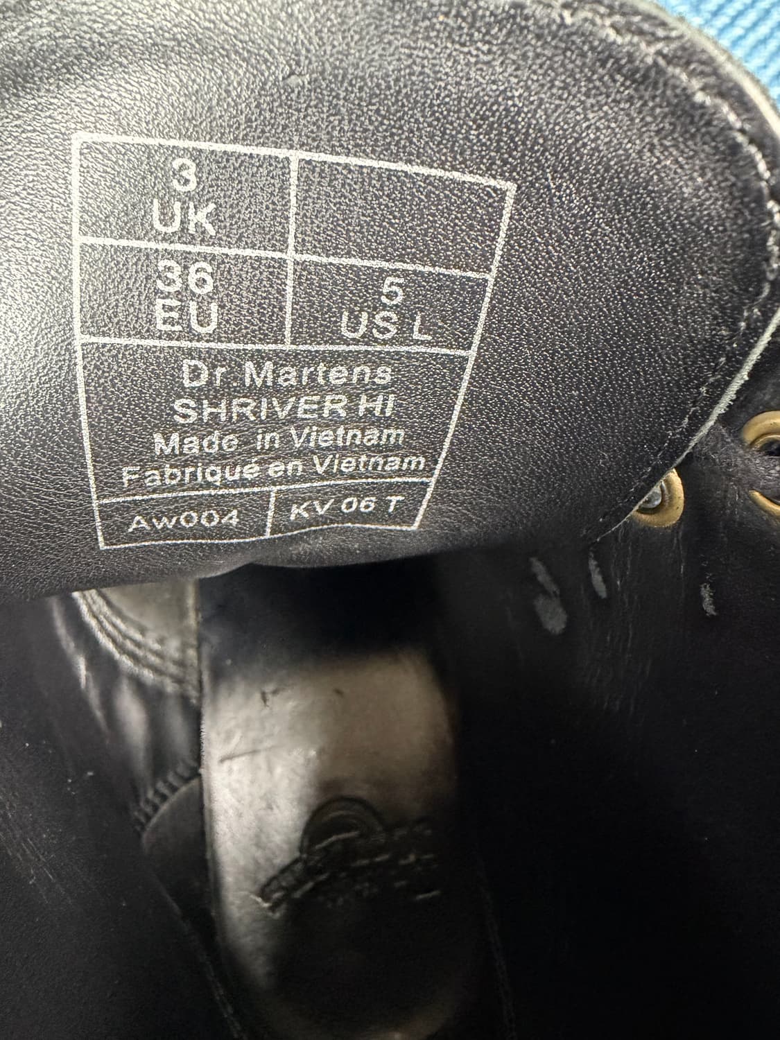 닥터마틴 슈라이버 하이 플랫폼 부츠 (36 / 230mm) 상품이미지5