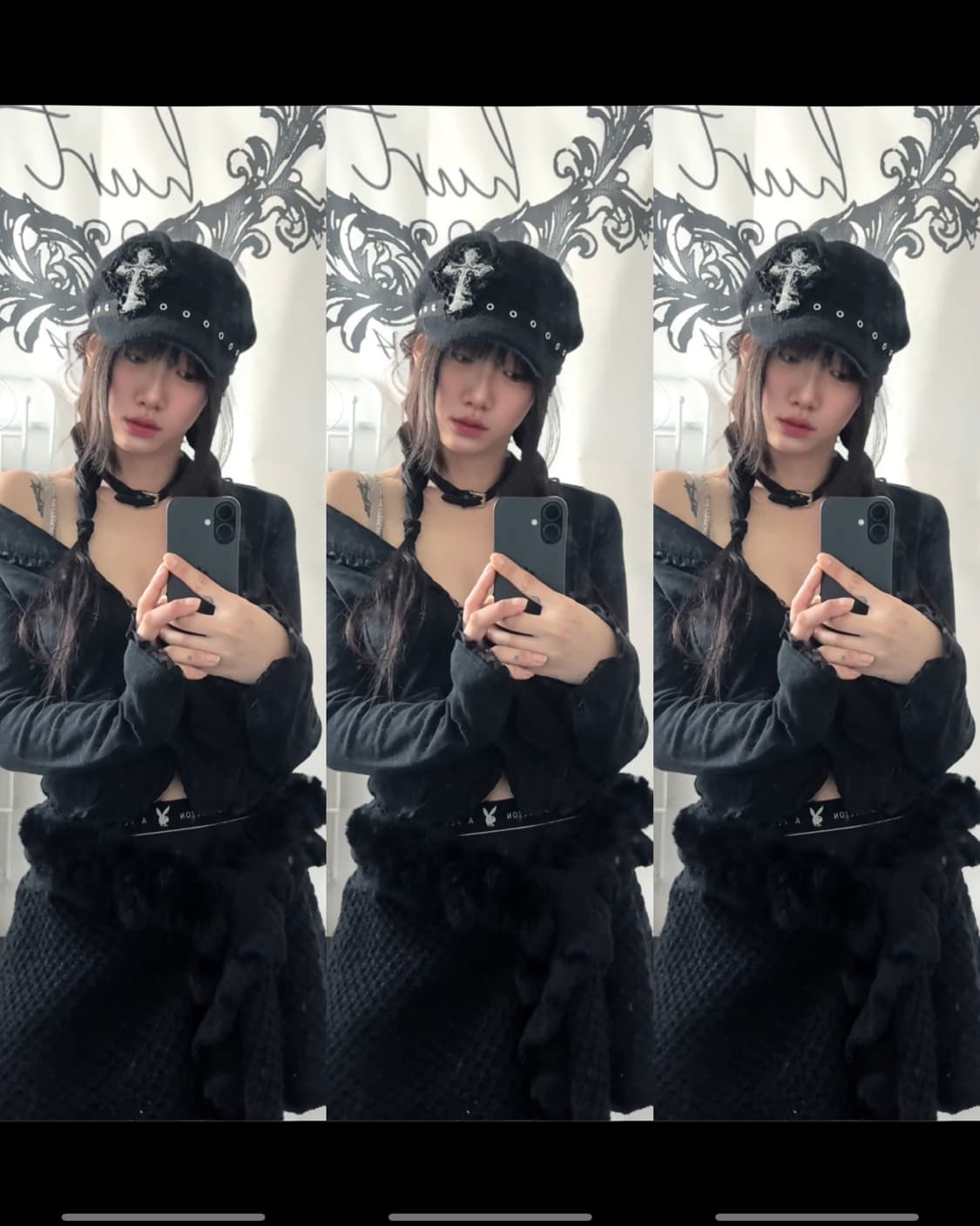 Sawha cross hat 상품이미지2