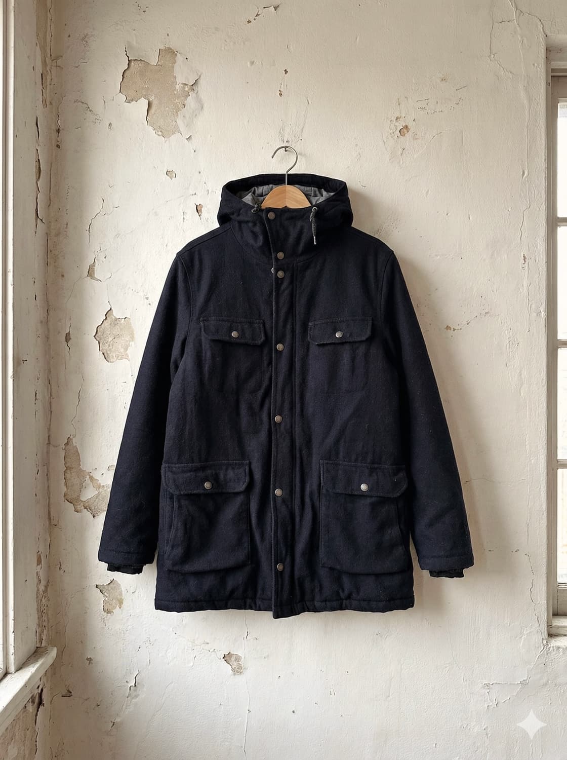 Levi's(리바이스)' 울 블렌드 후드 파카 상품이미지1