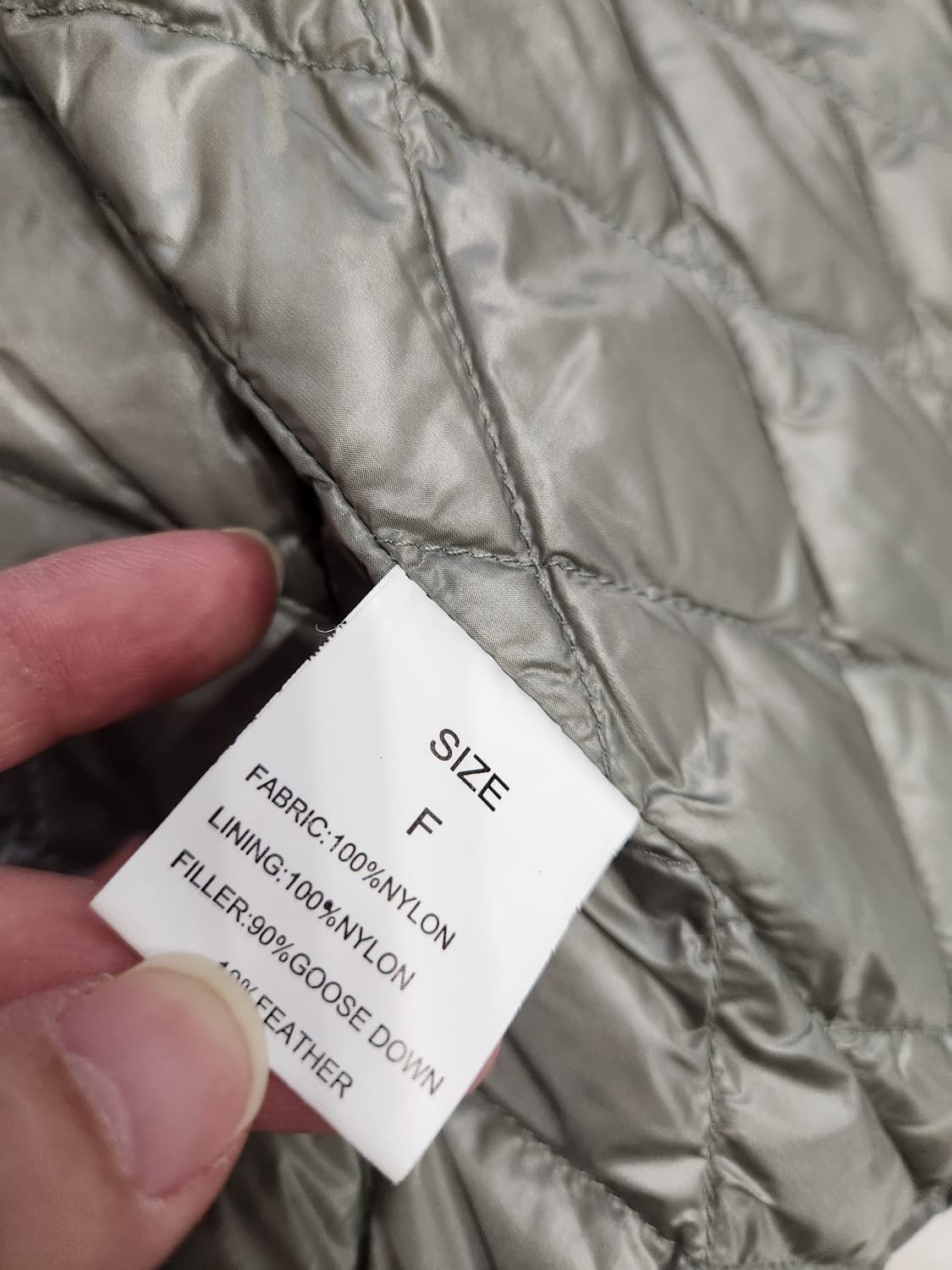 핸드메이드 울100 롱코트 구스다운내피 상품이미지8