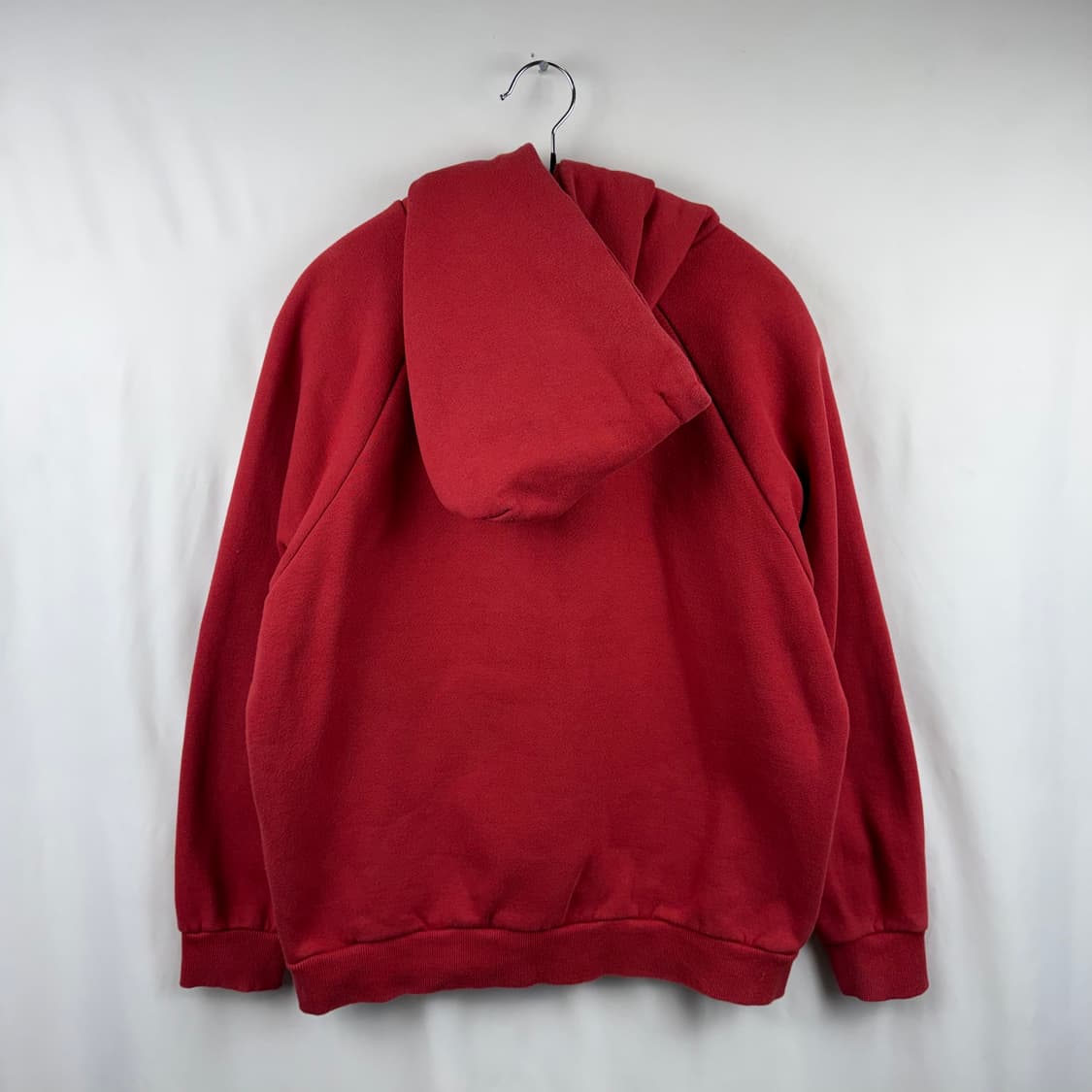 (S) 지프 부클 패치로고 후드 티 레드 상품이미지6