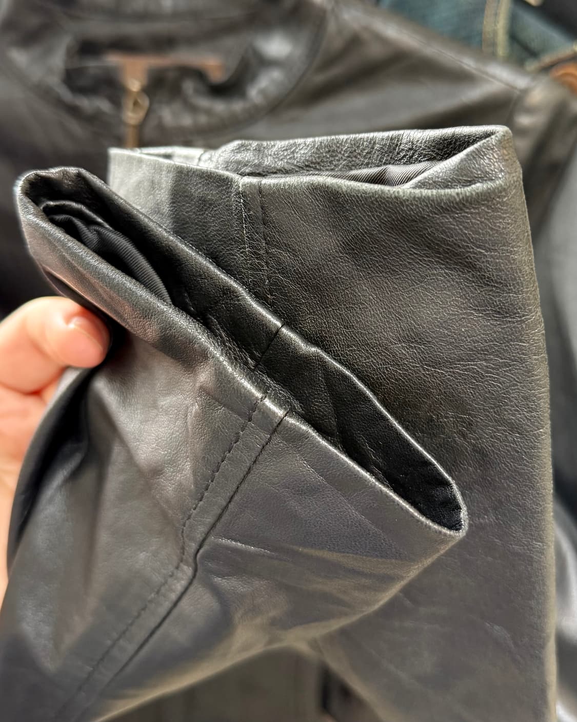 빈티지 양가죽 자켓 상품이미지5