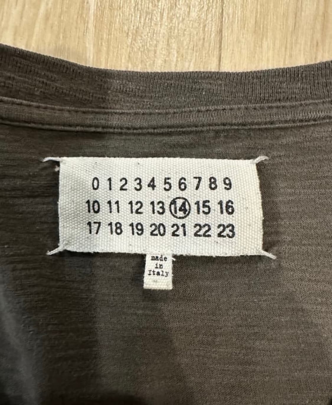 마르지엘라 14ss 슬럽 롱슬리브 상품이미지3